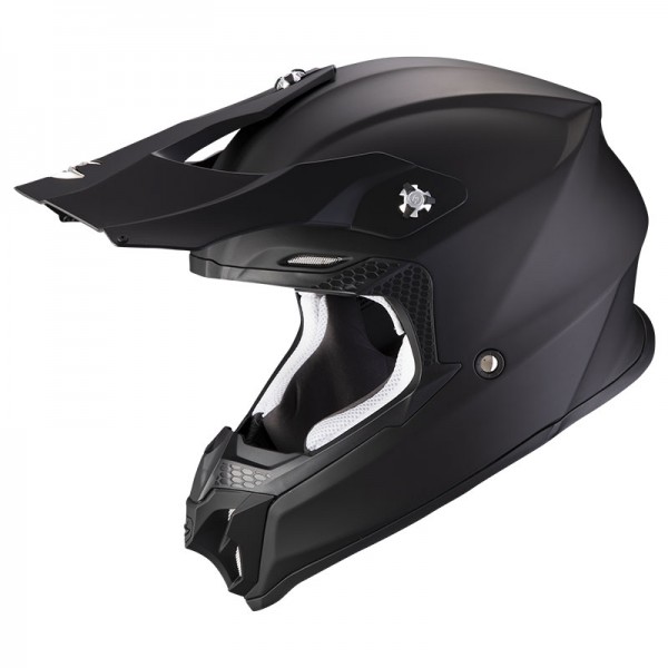 SCORPION EXO VX-16 EVO AIR SOLID BLACK MATT HELMET