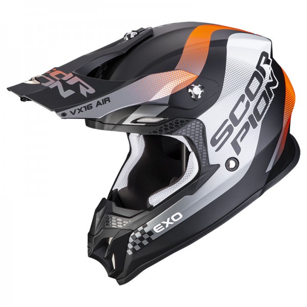 SCORPION EXO VX-16 EVO AIR SOUL ORANGE HELMET