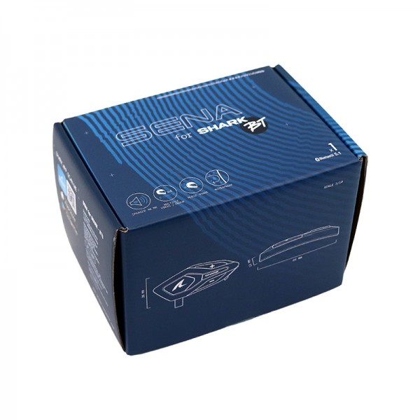 SENA X SHARK BTS INTERCOM SINGLE PACK COMMUNICATION SYSTEM
