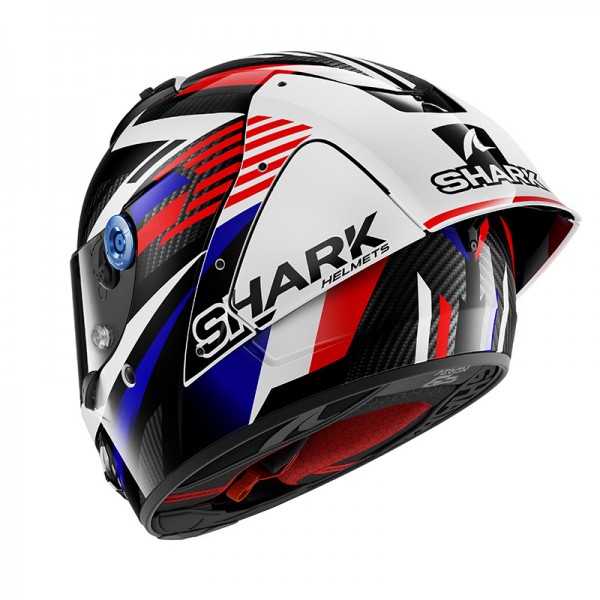 SHARK AERON GP FIM RACING FIRSTLAP BLUE HELMET