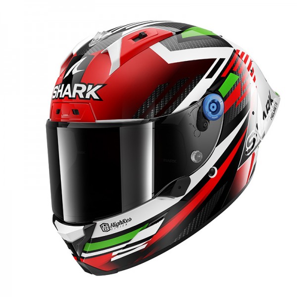 SHARK AERON GP FIM RACING FIRSTLAP RED HELMET