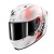 SHARK AERON SPEED-TECH WHITE RED HELMET