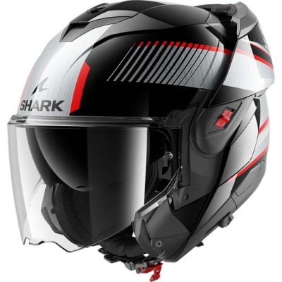SHARK OXO SIKTER BLACK SILVER HELMET