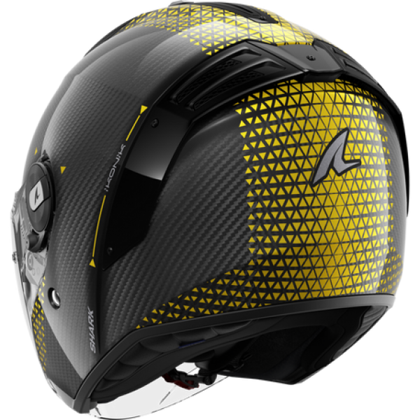 SHARK RS JET CARBON IKONIK CARBON GOLD CHROM HELMET
