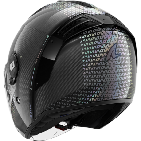 SHARK RS JET CARBON IKONIK CARBON IRIDESCENT HELMET