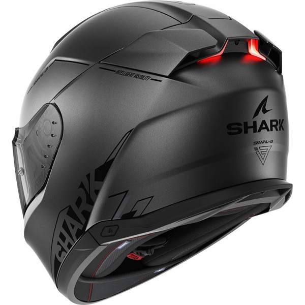 SHARK SKWAL I3 BLANK SP MAT GREY HELMET SHARK SKWAL I3 BLANK SP MAT GREY HELMET