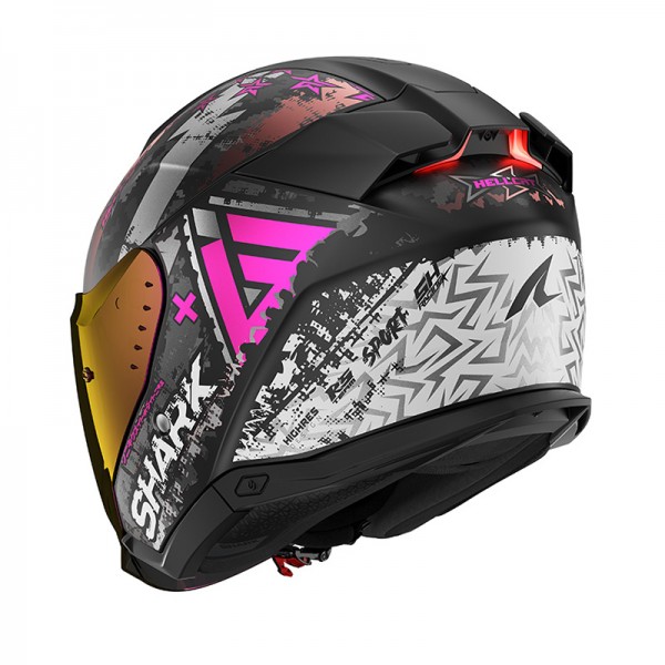 SHARK SKWAL I3 JET HELLCAT MAT PURPLE HELMET