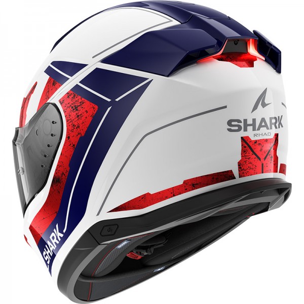 SHARK SKWAL I3 RHAD WHITE RED HELMET