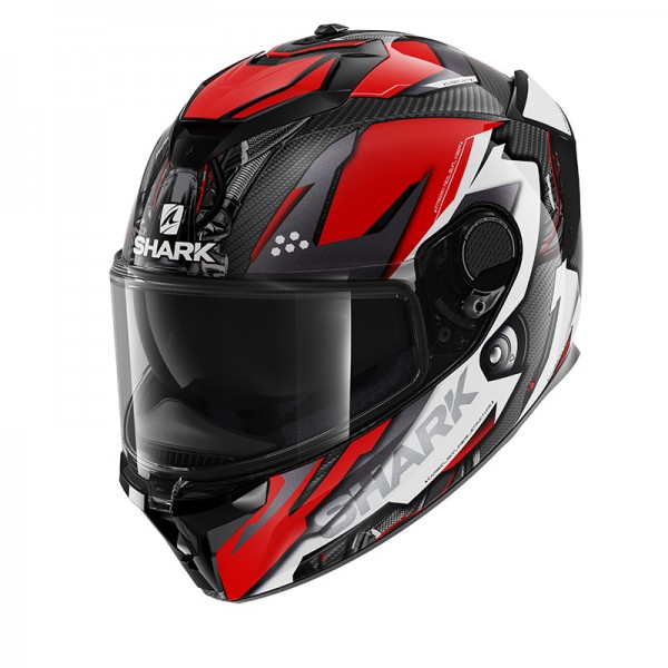 Shark Spartan Gt Carbon Urikan Red Helmet
