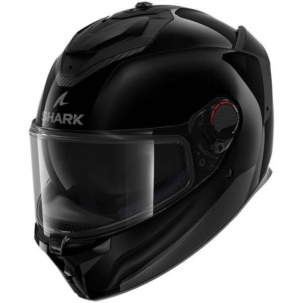 SHARK SPARTAN GT PRO BLANK BLACK HELMET