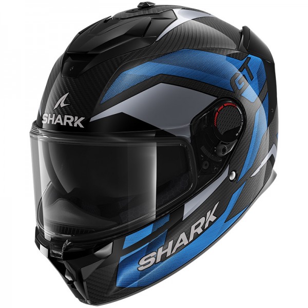 SHARK SPARTAN GT PRO CARBON RITMO BLUE HELMET