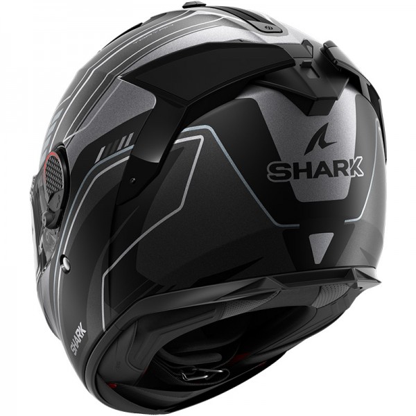 SHARK SPARTAN GT PRO TORYAN BLACK GREY HELMET