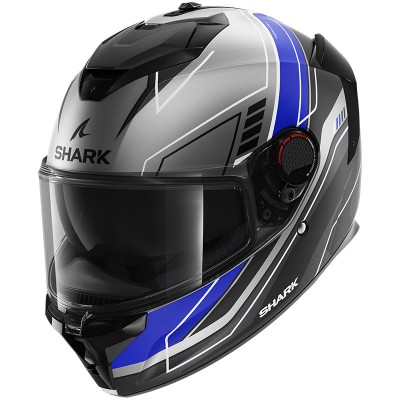 SHARK SPARTAN GT PRO TORYAN GREY BLUE HELMET