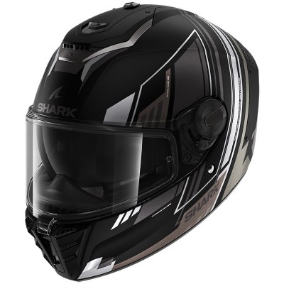 SHARK SPARTAN RS BYRHON MAT BLACK GREY HELMET