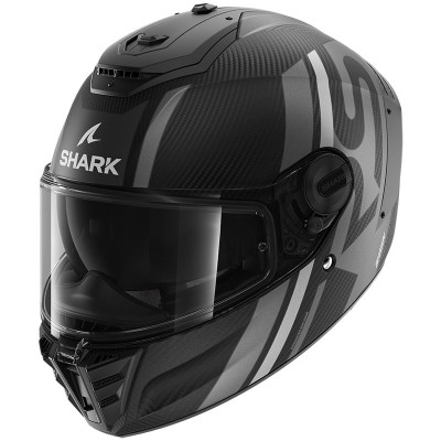 SHARK SPARTAN RS CARBON SHAWN MAT GREY HELMET