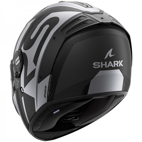 SHARK SPARTAN RS CARBON SHAWN MAT WHITE HELMET