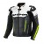 Shima Bandit Black White Yellow Fluo Leather Jacket