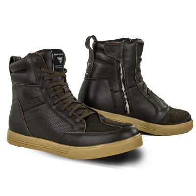 Shima Blake Brown Leather Vintage Sneakers Boots
