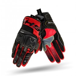 Shima Blaze Black Red Short Gloves