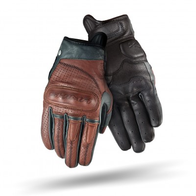 Shima Caliber Black Brown Gery Vintage Gloves