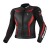 Shima Chase Black Red Leather Jacket