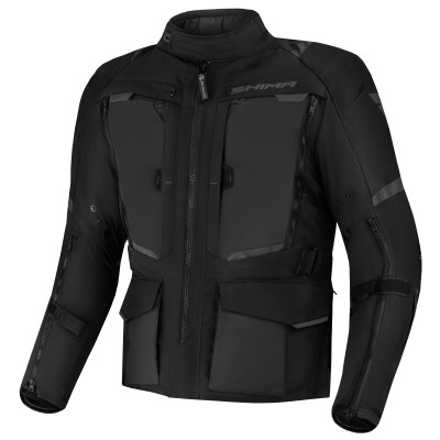 Shima Hero 2.0 Black Textile Jacket
