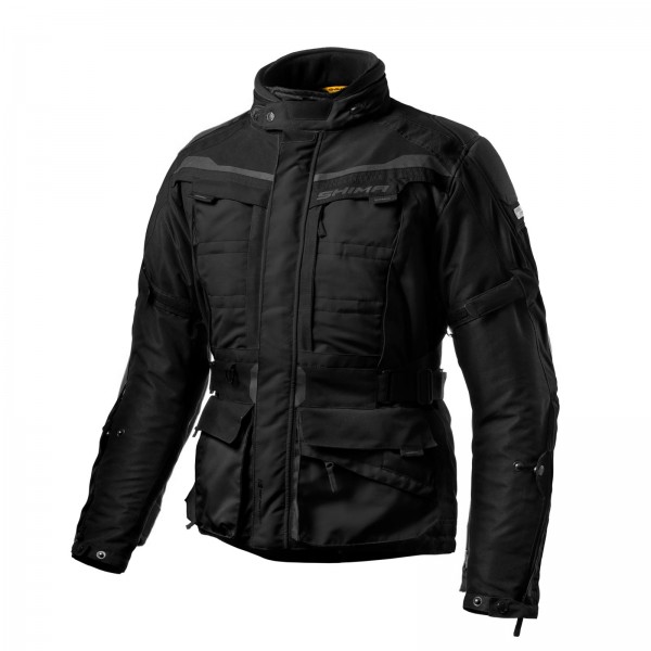 Shima Horizon Black Textile Jacket 
