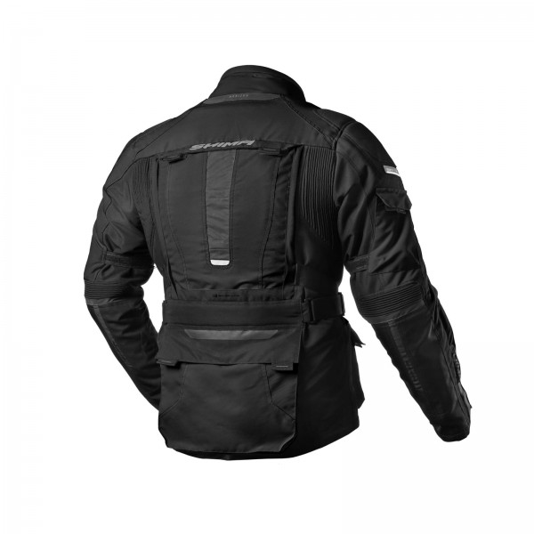 Shima Horizon Black Textile Jacket 