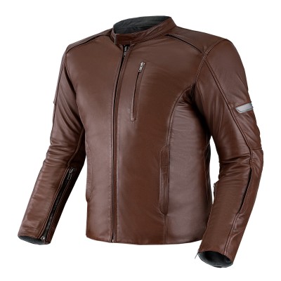 Shima Hunter+ 2.0 Brown Leather Jacket