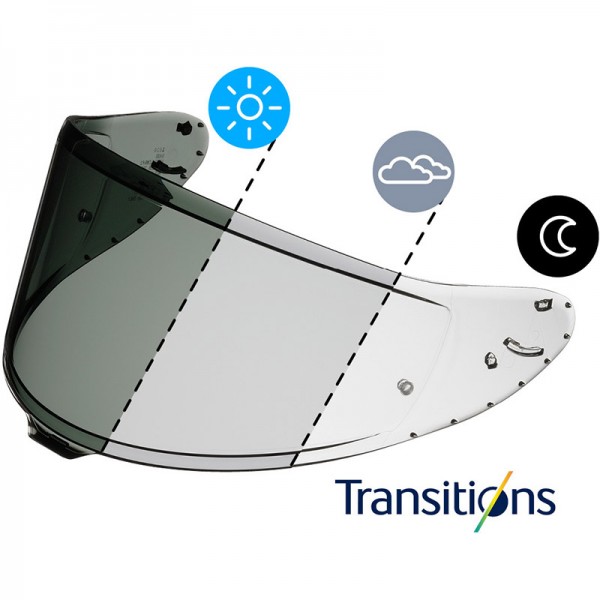 SHOEI CWR-F2PN PHOTOCHROMIC VISOR FOR NXR 2 