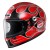 SHOEI GLAMSTER 06 BLAST TC-1 RED HELMET