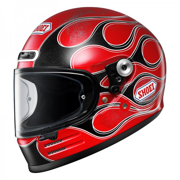 SHOEI GLAMSTER 06 BLAST TC-1 RED HELMET