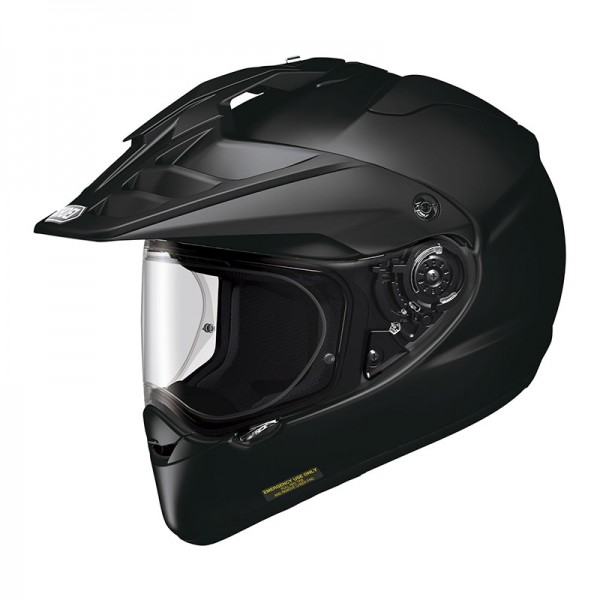 SHOEI HORNET ADV 06 BLACK HELMET