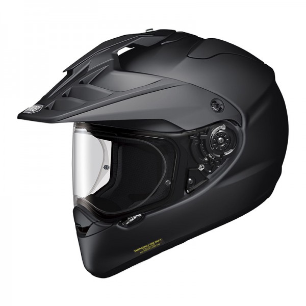 SHOEI HORNET ADV 06 BLACK MATT HELMET