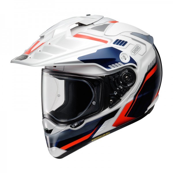 SHOEI HORNET ADV 06 INVIGORATE TC-10 WHITE HELMET SHOEI HORNET ADV 06 INVIGORATE TC-10 WHITE HELMET