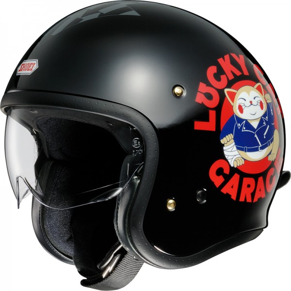 SHOEI J-O LUCKY CAT GARAGE TC-5 HELMET