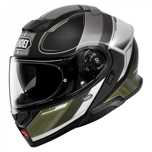 SHOEI NEOTEC 3 SHARPEN TC-11 GREEN HELMET