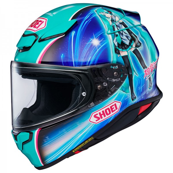 SHOEI NXR 2 HATSUNE MIKU TC-4 HELMET