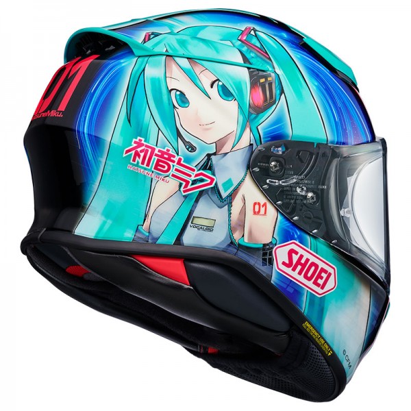 SHOEI NXR 2 HATSUNE MIKU TC-4 HELMET