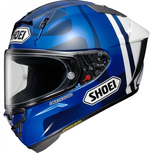SHOEI X-SPR PRO A.MARQUEZ73 V2 TC-2 BLUE HELMET