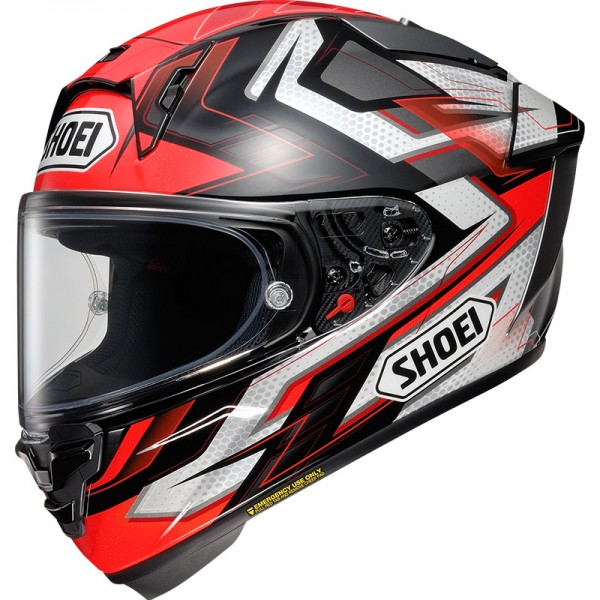 SHOEI X-SPR PRO ESCALATE TC1 RED HELMET