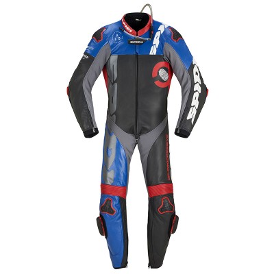 Spidi Dp Progressive Pro Perforated Blue Red Racing Suits