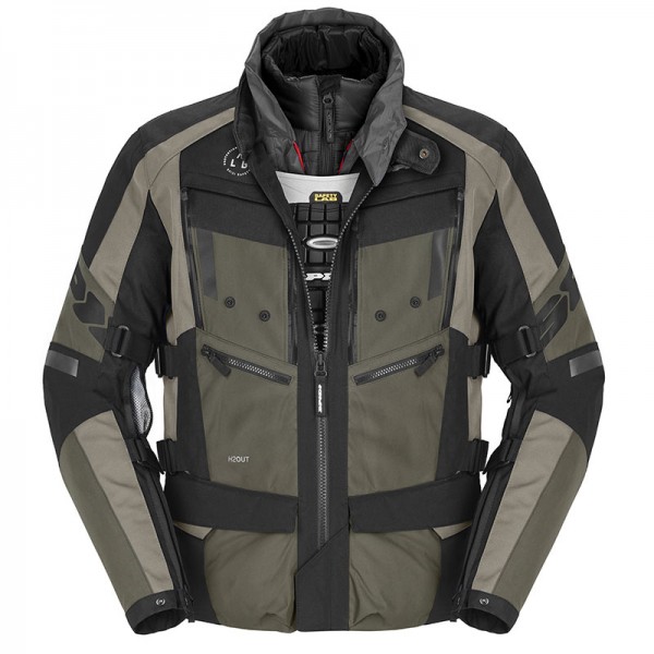 SPIDI 4 SEASON EVO H2OUT MILITAR JACKET