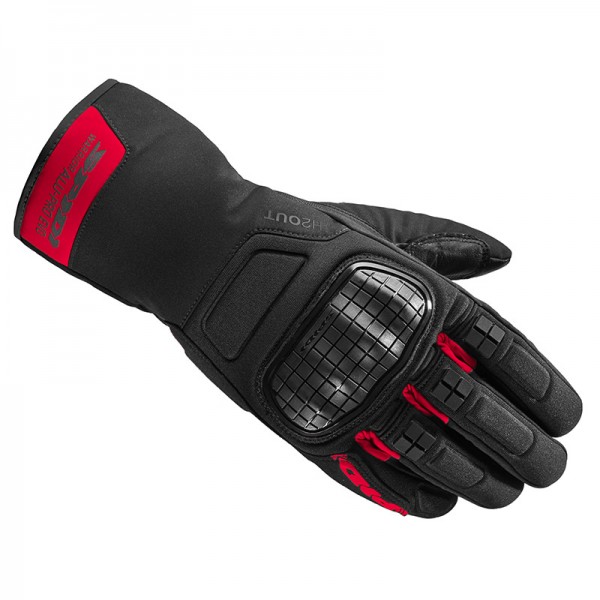 SPIDI ALU PRO EVO BLACK RED GLOVES