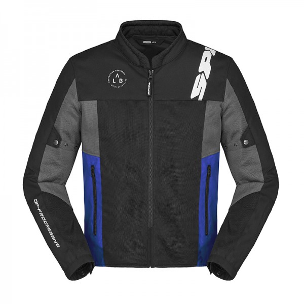 SPIDI CORSA NET WINDOUT BLACK BLUE JACKET