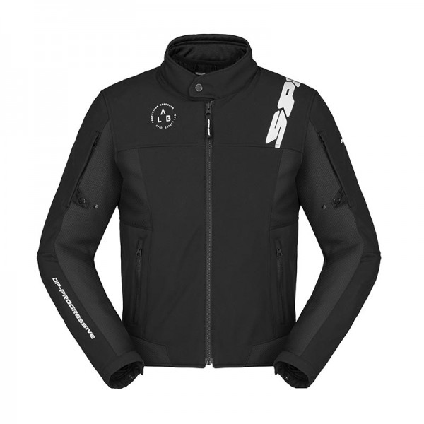 SPIDI CORSA TEX BLACK WHITE JACKET