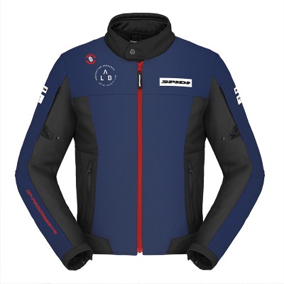 SPIDI CORSA TEX BLUE RED JACKET