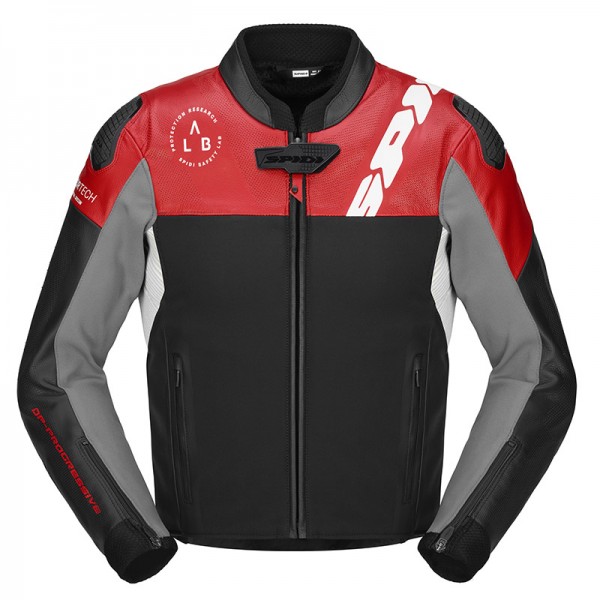 SPIDI DP PROGRESSIVE HYBRID RED JACKET