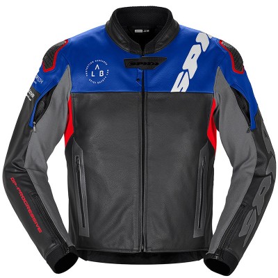 SPIDI DP PROGRESSIVE LEATHER BLUE JACKET
