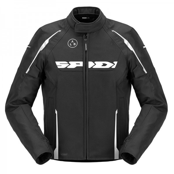 SPIDI DRAGON H2OUT BLACK WHITE JACKET